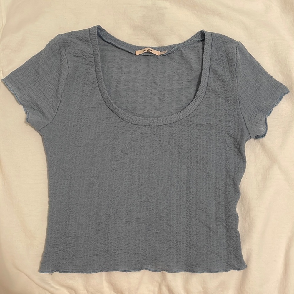 S blue Mi Ami shirt